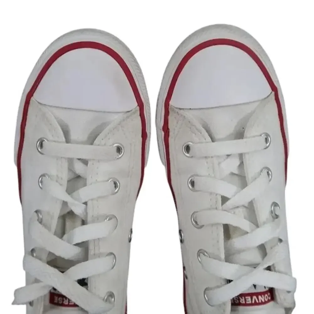 Converse Shoes Kids 1 Sneakers Chuck Taylor All Star Casual White Canvas Youth